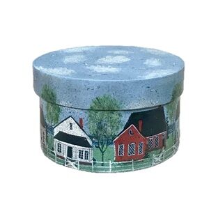 Hand Painted Wood Pantry Box Art Your House My House Shirley Krupp Neighborhood
